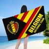 Royal Belgian Football Association KBVB Beach Swimming Towel Soft Absorbent Washcloth Children's Gifts for Kids Travel Camping