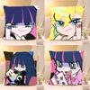 Anime Ppanty And Sstockings Throw Pillow Covers Pattern Cushion Cover Suitable For Sofa Bedroom Car Pillow Cover