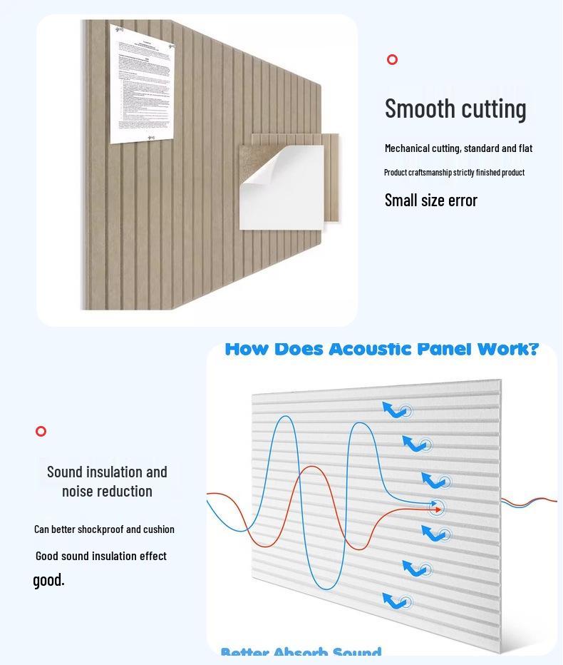 12-Piece Hexagonal Polyester Fiber Sound-Absorbing Panels - Cork Board Alternative