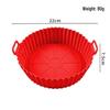 Silicone Baking Pan - High Heat Resistant, Easy to Clean, Round Mold for Air Fryers