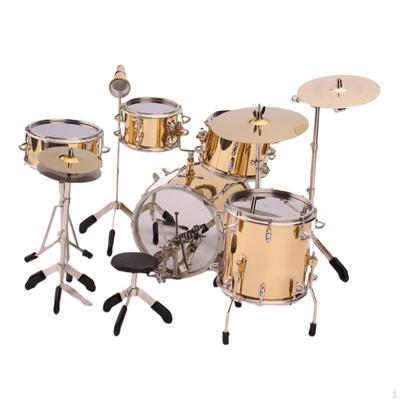8 Drum Instrument Accessories for Dollhouse