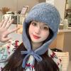 Autumn And Winter Able Ear Protection Warm Lei Feng Hat Ladies All-Match Knitted Wool Hat