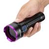 Convoy Power UV Flashlight 365nm /395nm30W Ultraviolet Rechargeable Torch Light by 21700 Battery for Scorpion Money Pets Stain