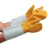 Ace Cow Welding Total Size L 1 Pair [ACE] Gloves, Crest, 3-Finger Gloves, Length Approx. 34.5cm, (AG302),