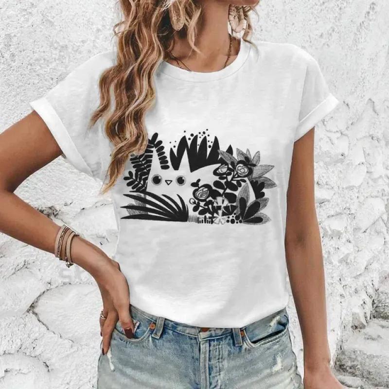 Элегантная женская футболка — фото 6