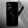 Abstract Art Line Phone Case For Xiaomi Mi 10T 11i 11T Note 10 11 Lite NE F1 POCO F3 M3 X3 GT NFC M4 X4 Pro 5G Soft Black Cover