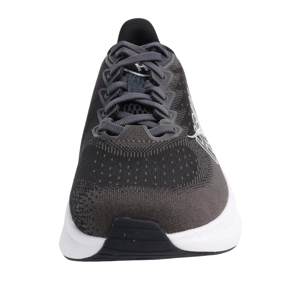 HOKA Mach 6 Regular Running Jogging and Size Shoes, Shoes, 1147790-BWHT (Black White, 26.5, Men's)
