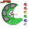 Front Brake Disc Rotor Guard Cover Protector For KAWASAKI KX125 KX250 KX250F KX450F KLX450R KX KXF KLX 125 250 450 2006-2018 JFG