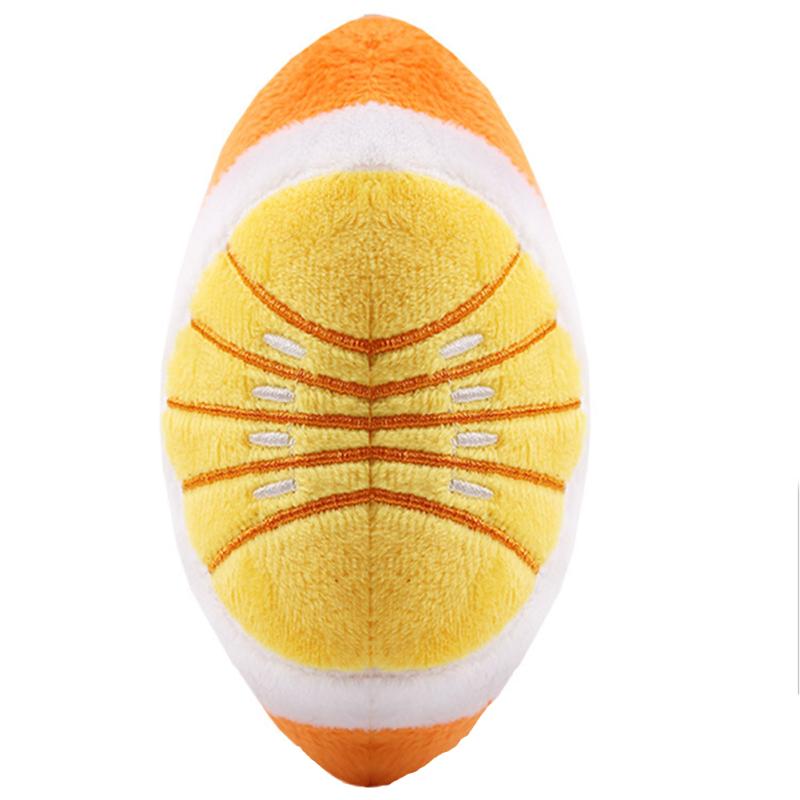 Stress Relief Pet  Plush  Toy Colorful Cartoon Fruit Animal Shape Bite-resistant Sounding Doll Molar