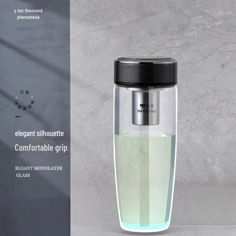 Vanward Premium Borosilicate Glass Tea Tumbler