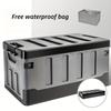 Camping Storage Box Folding Car Trunk Box Outdoor Storage Organizer Waterproof Picnic Packing Box High-capacity Outdoor Products