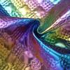 50cm/100cm Colorful PU Leather Waterproof Halloween Fabric Symphony Quilted Christmas Cotton Fabric for Cosplay Clothing Toys