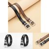 Womens Pu Leather Belt With Square Alloy Buckle For Casual And Office Wear