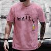 Happy Friday Beer DAY T Shirts for Men Funny Graphic Y2k Tops Male Friends Weekend Single Farewell Party Drinking Team Tees