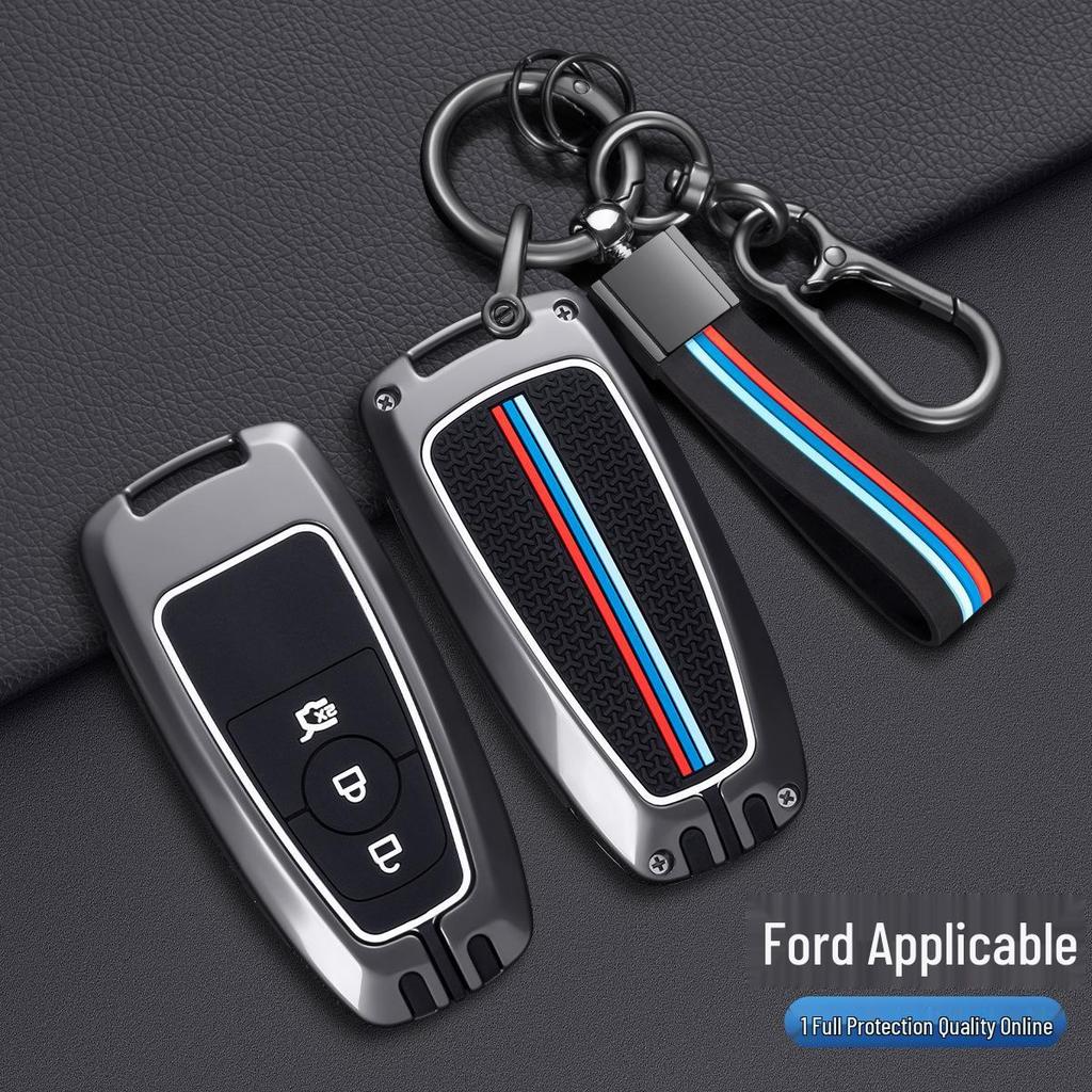 High-End Metal Key Case for Ford Mondeo, Edge, Explorer