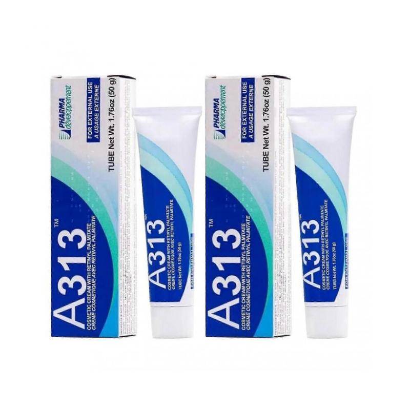 2 Stück A-313 Vitamin A Retinol Creme A~313 Retinol Anti-Aging Creme für das Gesicht, reduziert Poren & Falten, behandelt Akne & dunkle Flecken