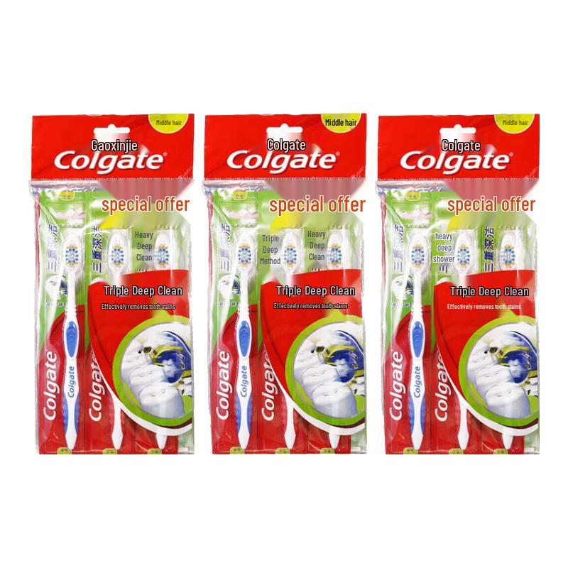 Colgate Triple Deep Clean Toothbrushes (9-pack)