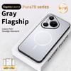 Luxury Armor Matte Magnetic Phone Case For Huawei Mate 70 60 Pura 80 70 P60 Pro For Magsafe Wireless Charge Protect Rugged Cover