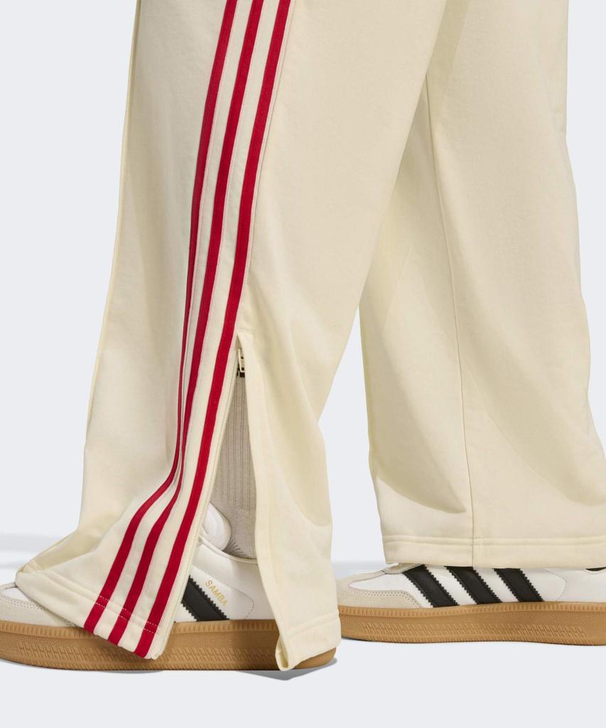 adidas Firebird Loose Track Pants - Cream White:Red / Kq8056