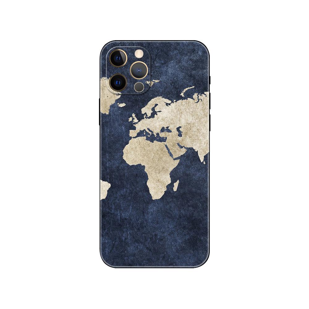 Afrika Karte telefon fall für iphone 5 5s 2020se 6 6s 7 8 plus x 10 XR XS 11 12 13 mini pro MAX schwarz tpu zurück abdeckung