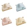 Winter Warm Bonnet Caps Plush Newborn Pullover Hat Fashion Baby Warm Hats  Outdoor