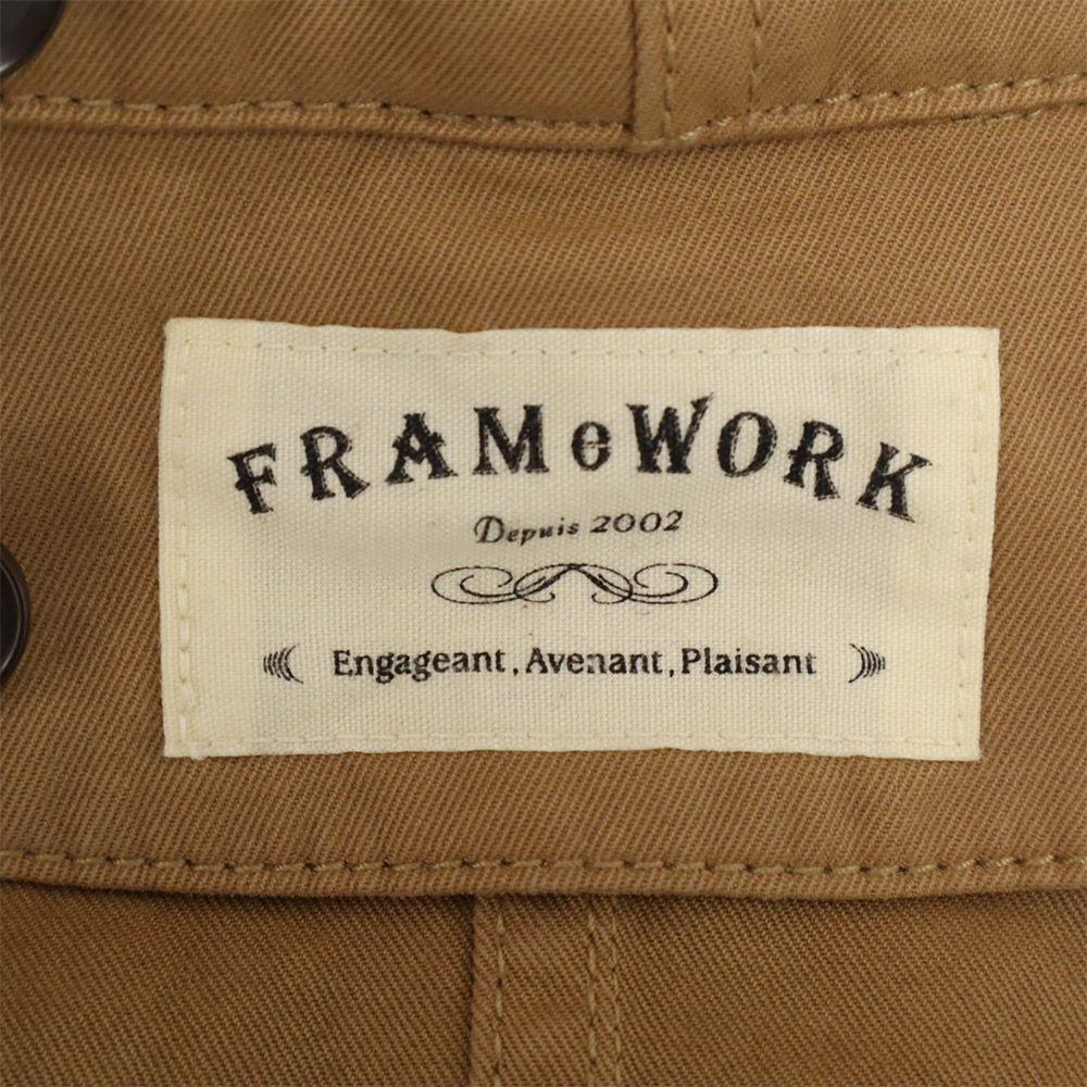FRAMeWORK Long Coat 38 Brown Women Used