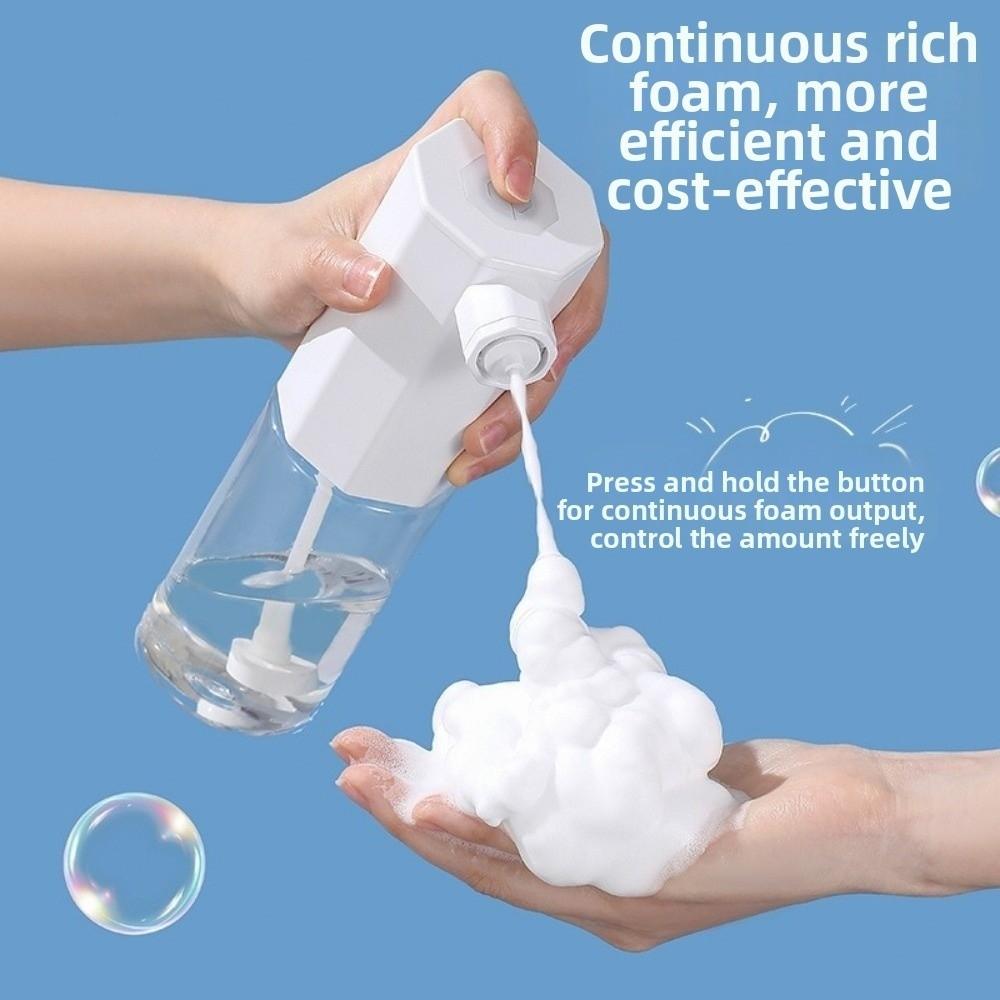 Refillable Foaming Soap Dispenser Rechargeable Gel Foaming Machine Foam Hand Dispenser  Kitchen Use