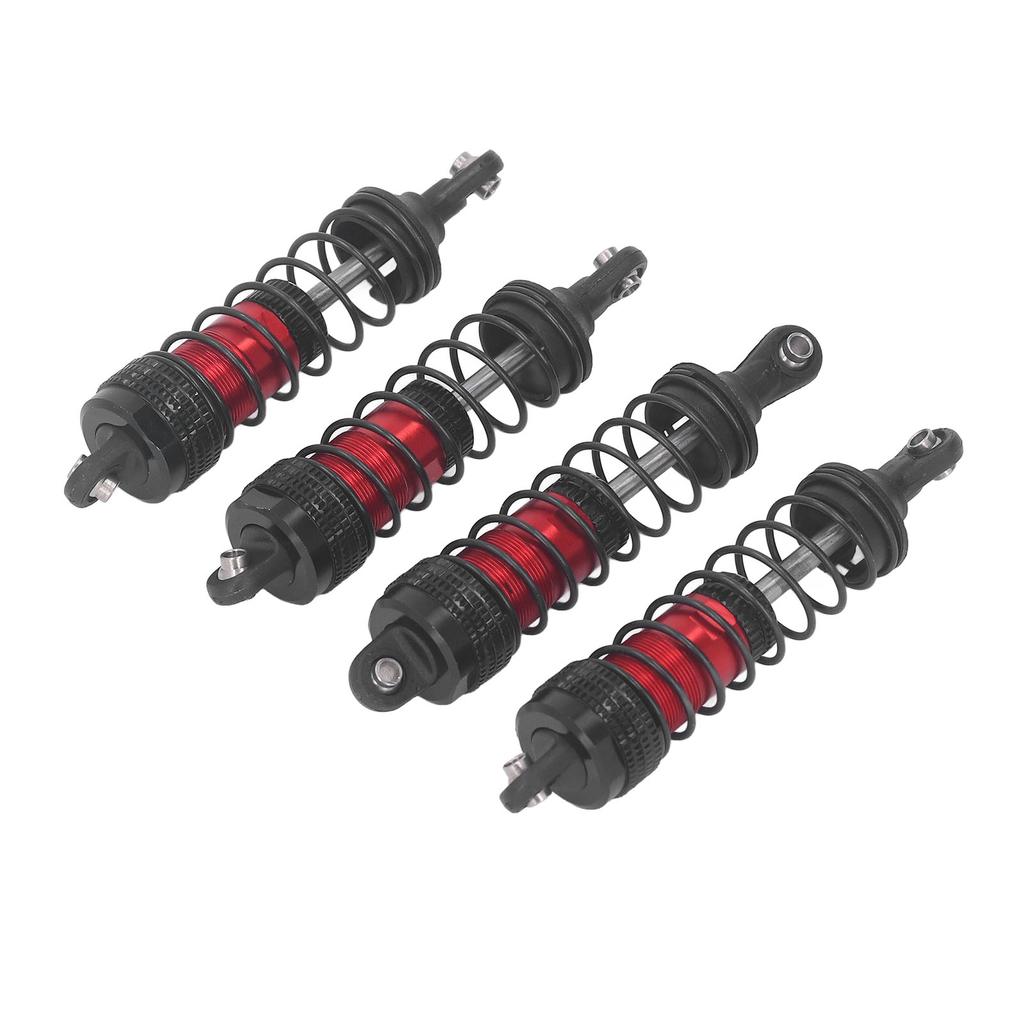 4Pcs RC Car   Aluminum Alloy Stable High Elasticity Front Rear Shock Damper for LC Racing 1Celsius14 1Celsius16