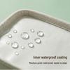 Large Waterproof Cotton Linen Storage Basket for Laundry and Toys