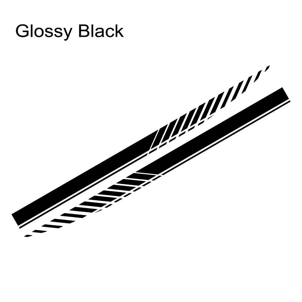 

2Pcs Car Door Side Skirt Stickers For Volkswagen VW ID.3 ID3 GTX Racing Stripe Style Vinyl Film Decals Auto Tuning Accessories 170x9.5cm