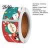 Christmas Gift Sealing Stickers Stickers, Self-adhesive Decorative Labels, Coated Paper Sticker Rolls Roll for Envelope Seals And Boxes Handmade