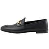 Wmns Leather Horsebit Loafer 'Black' Women's 414998 DLC00 1000
