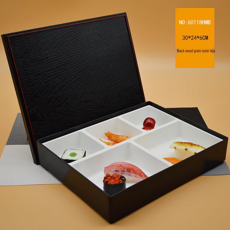 Japanese Style 5-Compartment Bento Lunch Box