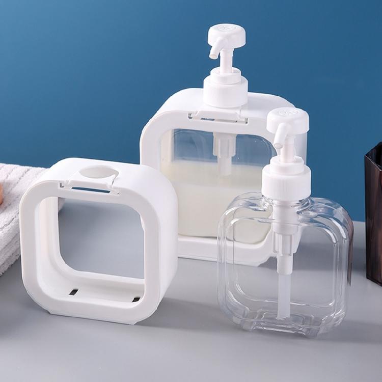 Plastic Pump Bottle Soap Dispenser Hand Wash Liquid Holders For Kitchen Bathroom Essential NonSpill Liquid Management