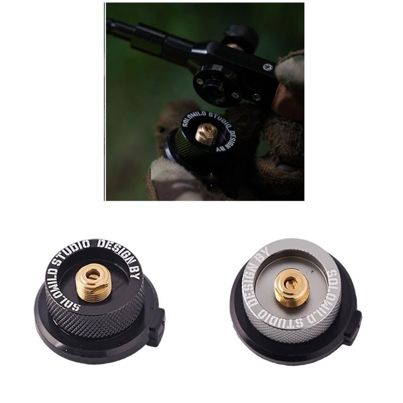 Light weight Gas Burners Furnaces Connectors Canister Adapters Outdoor Camping Gas Tanks Connectors Camping Accessories
