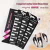 Nail Art U-förmiger Anti-Überlauf-Sticker für Anfänger - Gel-Lack Sprühmalwerkzeug