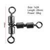Rolling Triangle Joint Fishing Connector Solid Connector Fishing Swivel Solid Ring Fishing Tackle