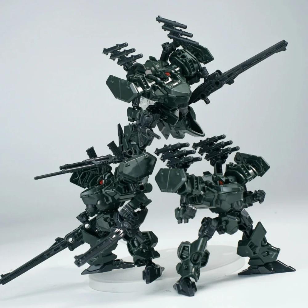 Sheik Mainland 3MIN Project MUGE-R2 Ventus Vector Strong Shield 3 IN 1 Mini Assembly Mech Robot,15+ Action Figure Boys Toy Gift