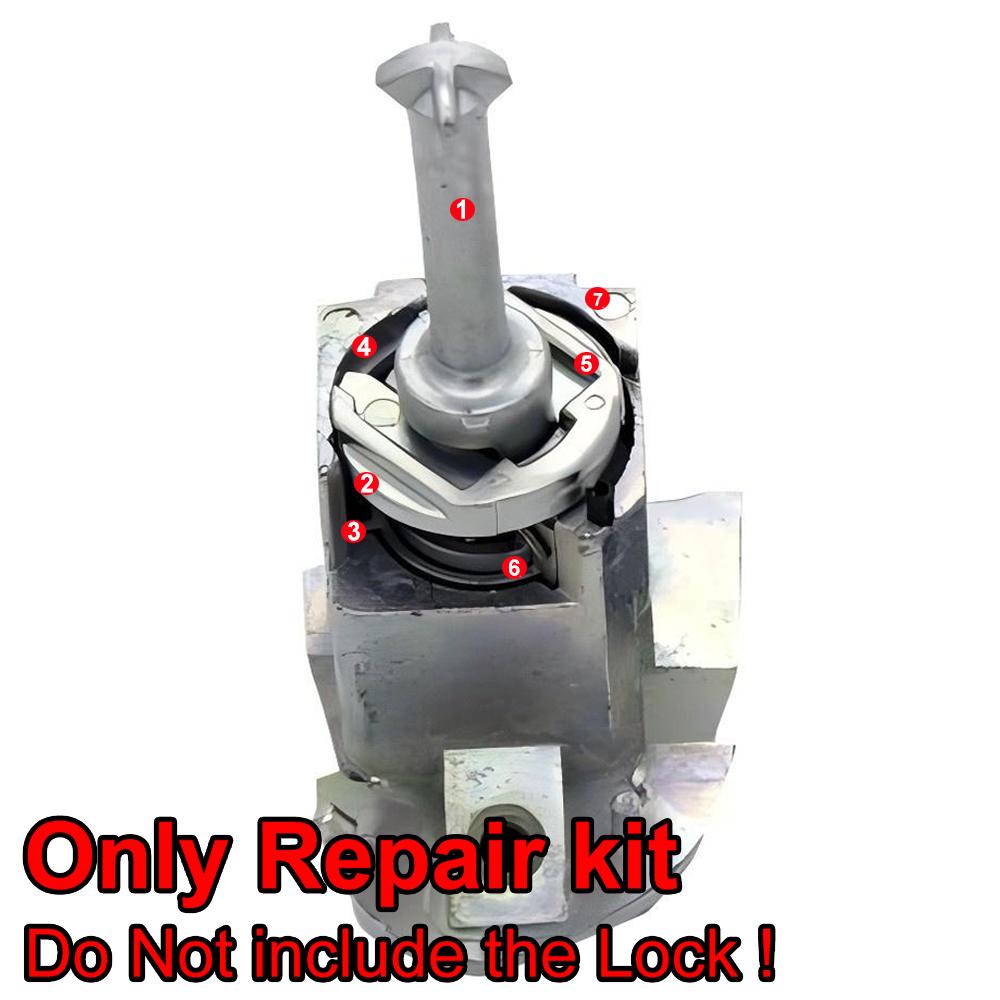 Front Door Handle Lock Cylinder Barrel Paddle Repair Tool 45MM Kit For BMW E46 1998 2002 2006 316 318 320 323 325 328 330 M3