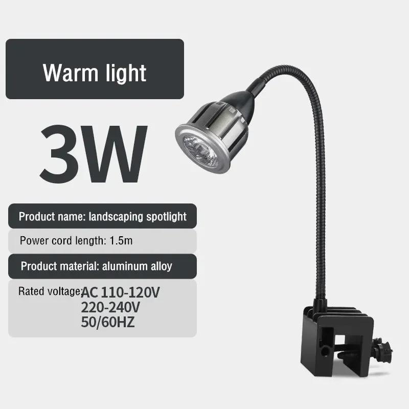 

LED Aquarium Light, Full Spectrum, Fish Tank Landscape, Spotlight for Planting Aquarium, Small Nano Water Tank Decoration