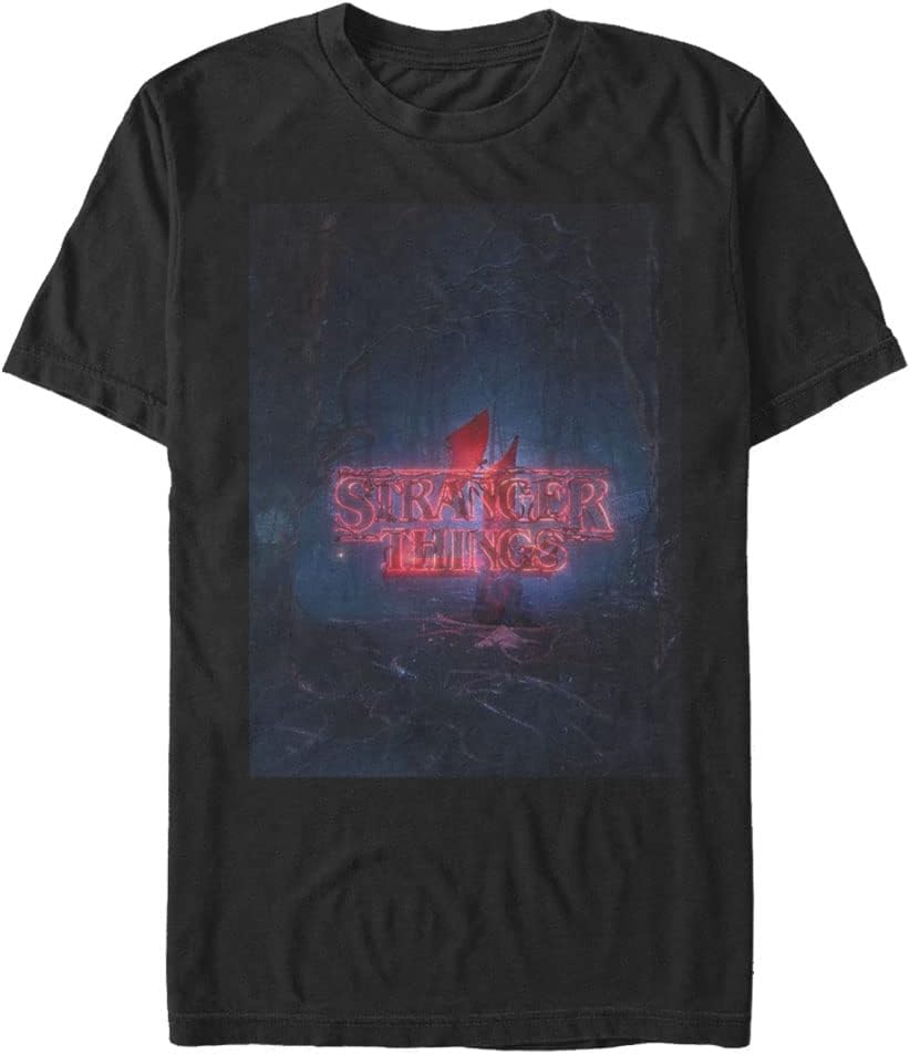 Stranger Things Men s Big & Tall Strange 4 Poster T-Shirt 3XL