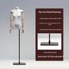 Korean Style Flat Body Female Mannequin with Wide Shoulders for Women's Clothing Display