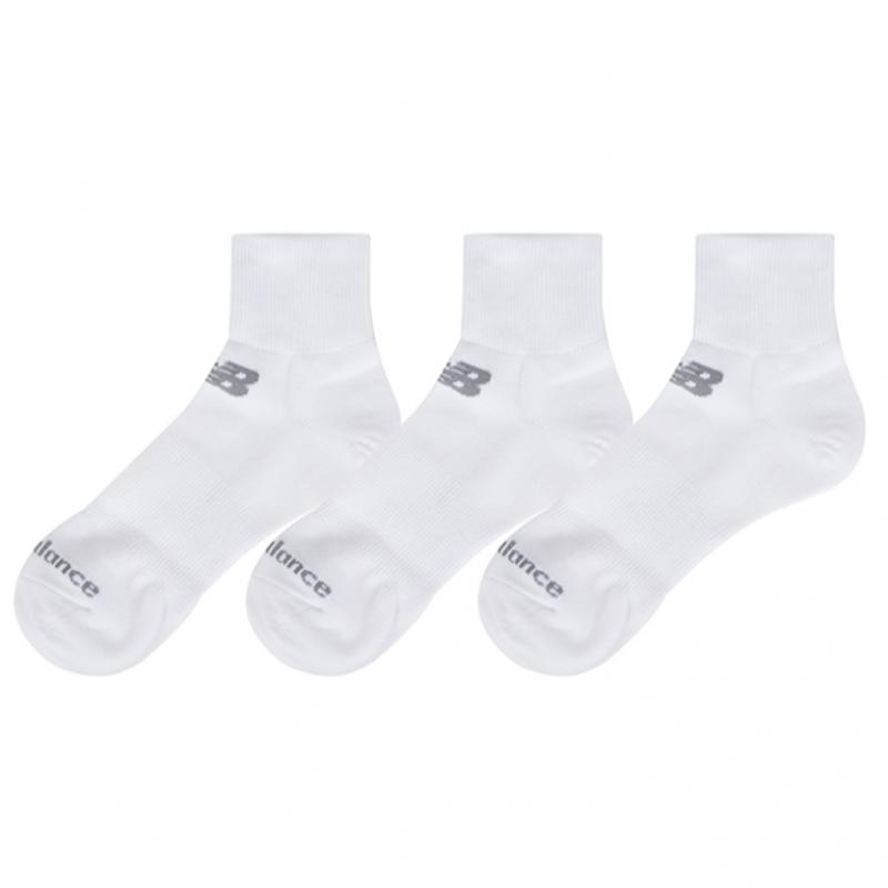 New Balance Performance Cotton Flat Knit Socks 3 Pack