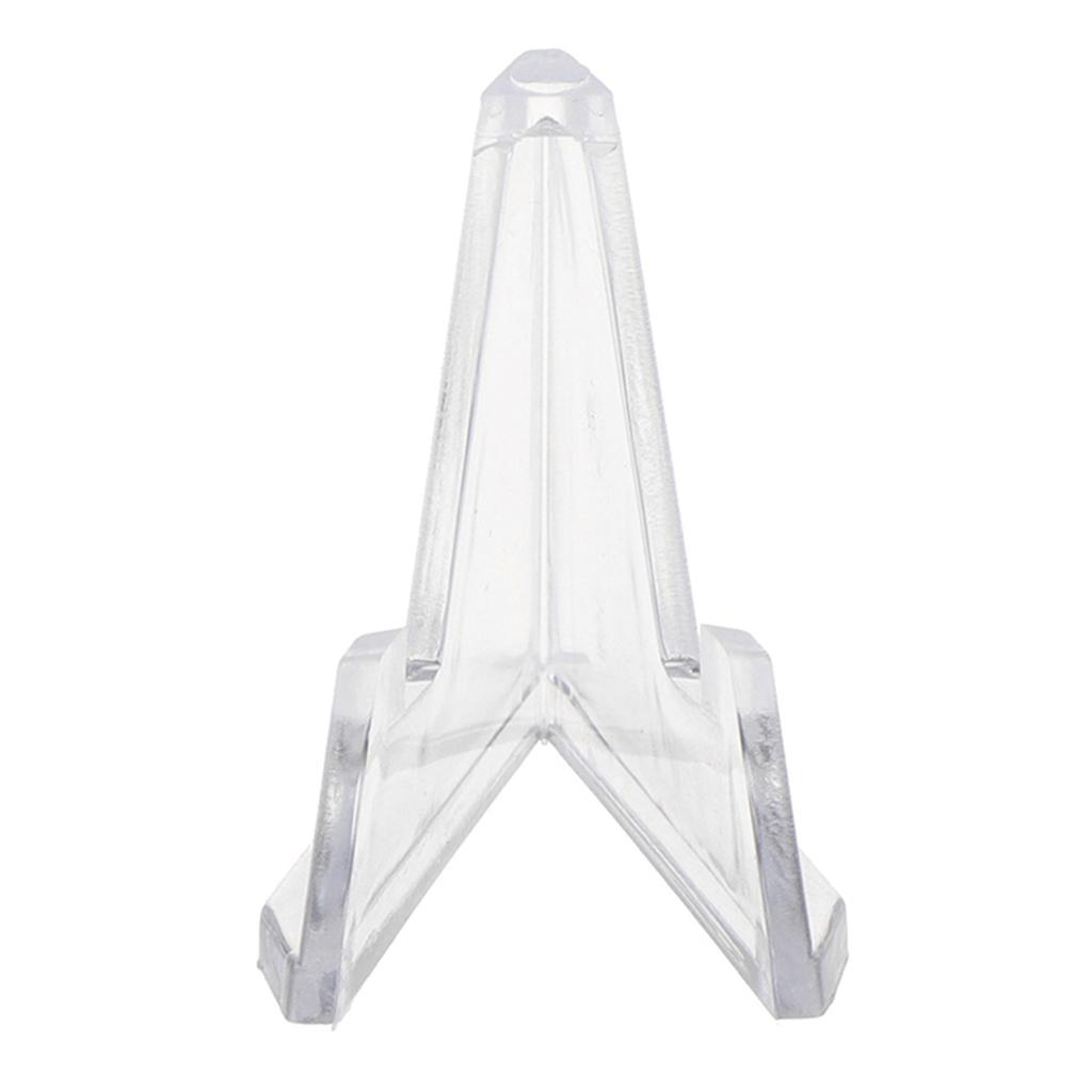 5 Stück Acrylständer, Mini-Münzenständer, Staffeleihalter, Regal für Sammlermünzen, Kapseln, Challenge-Medaillen, Kartenhalter