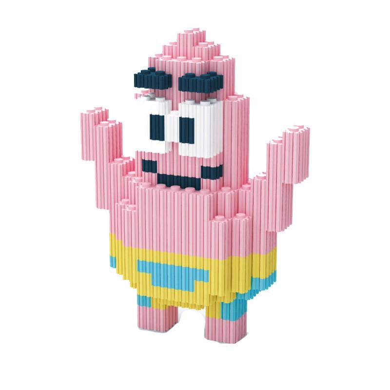 Trendige Spielbausteine Box - Kleines Nest Squidward Mädchen Lern-Geburtstagsspielzeug