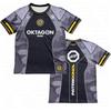 Letni Nadruk Walczący Wojownik Fani Uniform Męski Damski Oddychający Okrągły Dekolt Krótki Rękaw Męski Casual T-shirt Koszulka