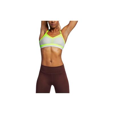 Color Block Design Low Support Comfortable Running Sports Bra Women Underwear Yellow AQ0161-078