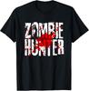 Humorous Zombie Hunter Graphic Tee for Kids - Perfect Halloween Wear!