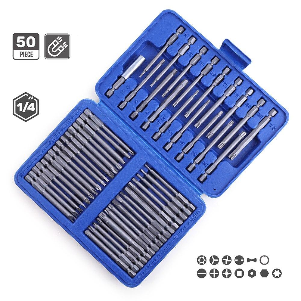 Buy Lengthen 50pcs Screwdriver Socket Set Y Type UcrossShaped Plum