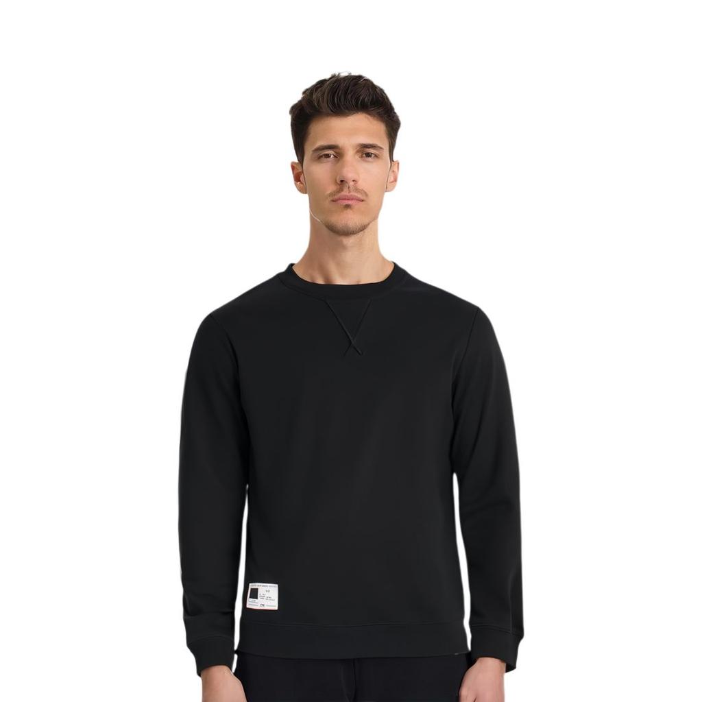 Li Ning Sports Life Collection Sweatshirt Men's Black AWDT073-4